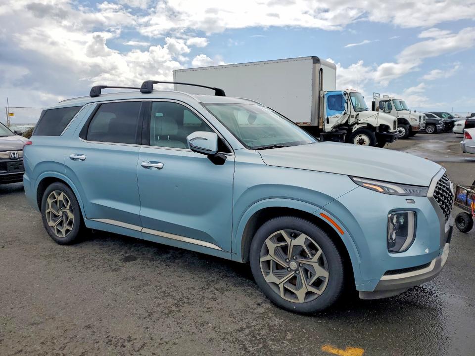 47041836 :رقم المزاد ، KM8R74HE6NU420304 vin ، 2022 Hyundai Palisade مزاد بيع