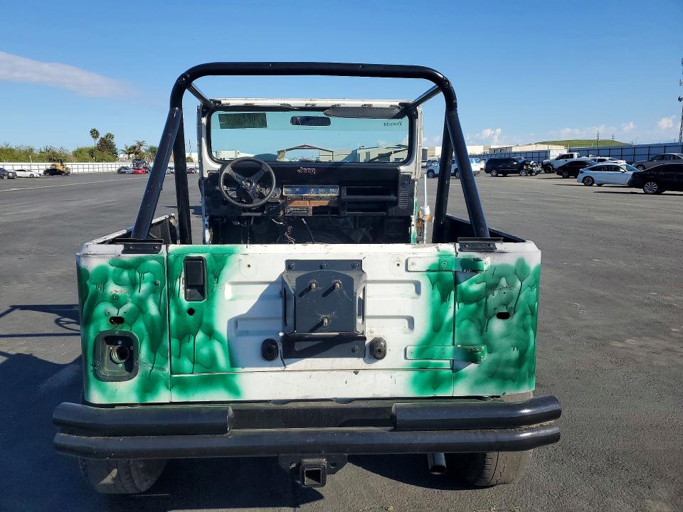 79643365 :رقم المزاد ، 2J4FY19P9MJ137824 vin ، 1991 Jeep Wrangler / Yj مزاد بيع