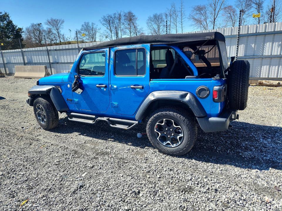 Продажа на аукционе авто 2021 Jeep Wrangler Unlimited, vin: 1C4HJXDN9MW738087, номер лота: 79971575