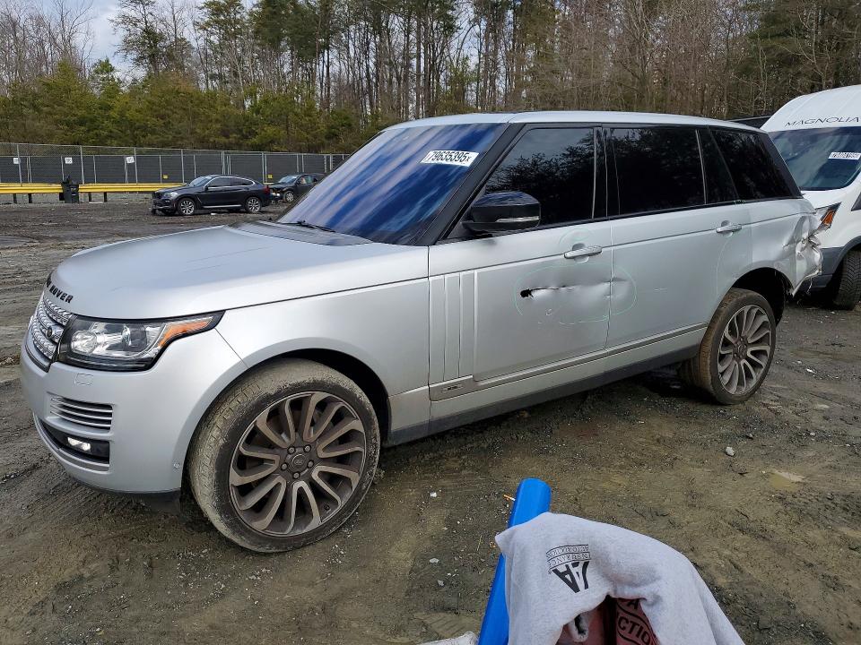 Aukcja sprzedaży 2017 Land Rover Range Rover, vin: SALGV5FE0HA352963, numer aukcji: 79635395