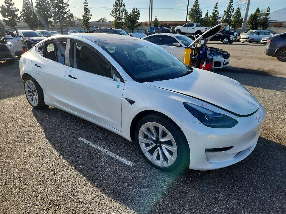 2022 Tesla Model 3 მანქანა იყიდება აუქციონზე, vin: 5YJ3E1EB4NF209541, აუქციონის ნომერი: 79094055