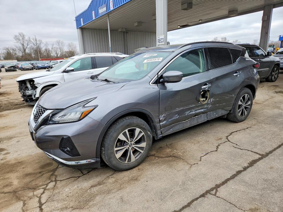 46865976 :رقم المزاد ، 5N1AZ2BS6MC124214 vin ، 2021 Nissan Murano مزاد بيع