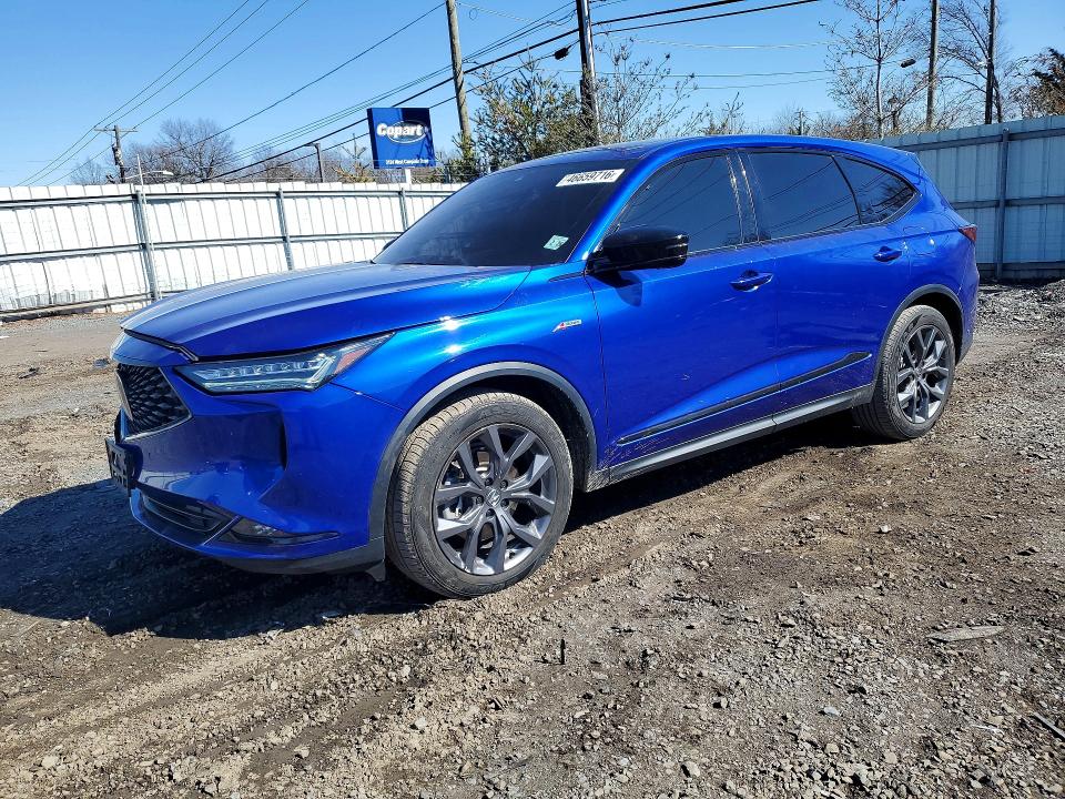 Auction sale of the 2022 Acura Mdx, vin: 5J8YE1H09NL042592, lot number: 46659716