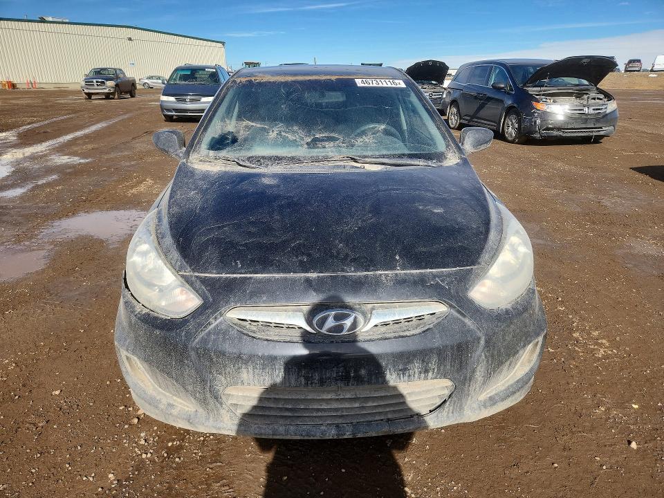 46731116 :رقم المزاد ، KMHCT4AE3CU167189 vin ، 2012 Hyundai Accent مزاد بيع
