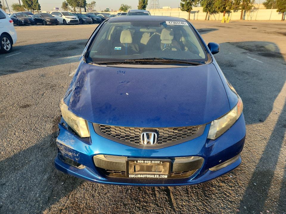 47303746 :رقم المزاد ، 2HGFG3B59CH527861 vin ، 2012 Honda Civic مزاد بيع