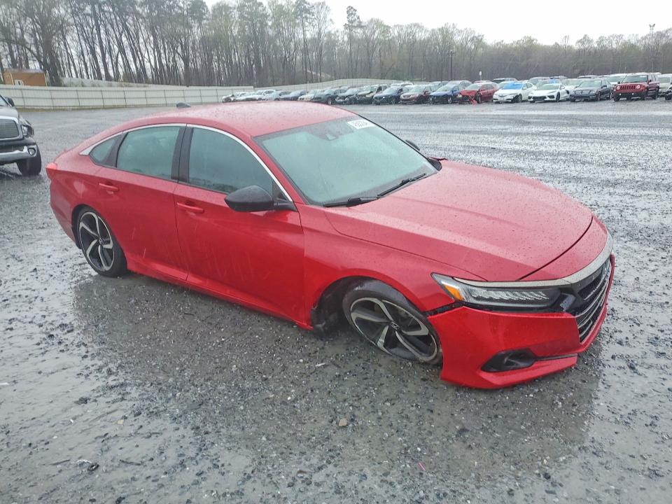 Продажа на аукционе авто 2021 Honda Accord, vin: 1HGCV1F3XMA080642, номер лота: 45932946