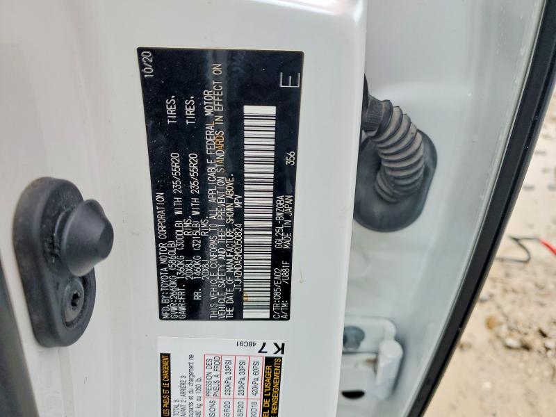 Продаж на аукціоні авто 2021 Lexus Rx, vin: JTJHZMDA5M2050824, номер лоту: 77961755