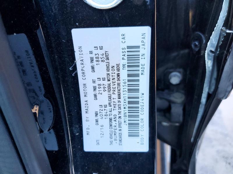 Продажа на аукционе авто 2017 Mazda 3, vin: JM1BN1M3XH1131561, номер лота: 79622095
