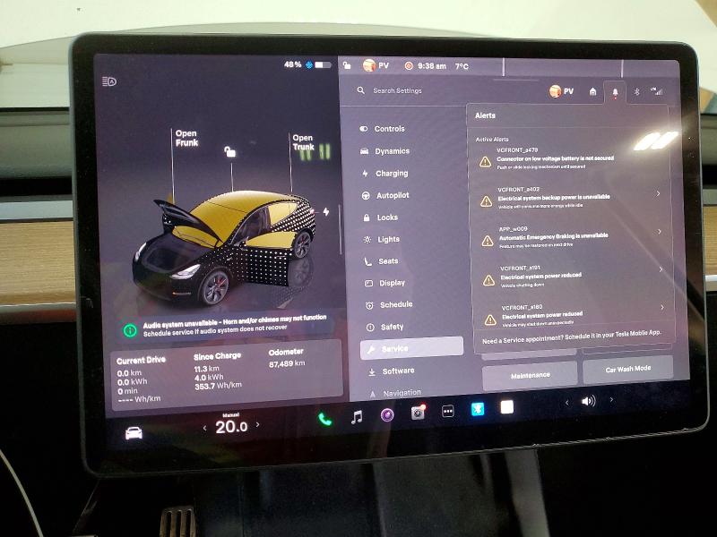 Продажа на аукционе авто 2022 Tesla Model Y, vin: 7SAYGDEF8NF382437, номер лота: 45500936
