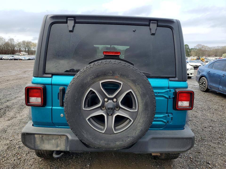 2020 Jeep Wrangler Unlimited მანქანა იყიდება აუქციონზე, vin: 1C4HJXDG0LW206937, აუქციონის ნომერი: 45475906