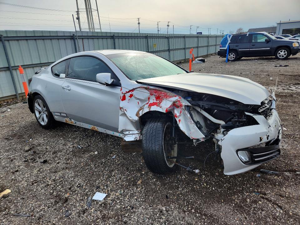 45774796 :رقم المزاد ، KMHHU6KHXAU035213 vin ، 2010 Hyundai Genesis Coupe مزاد بيع