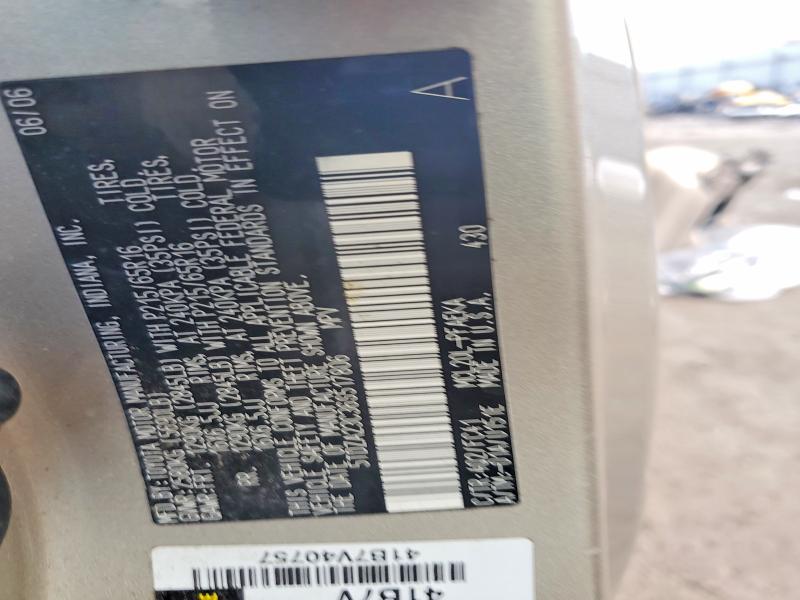 78768165 :رقم المزاد ، 5TDZA23C36S517806 vin ، 2006 Toyota Sienna مزاد بيع
