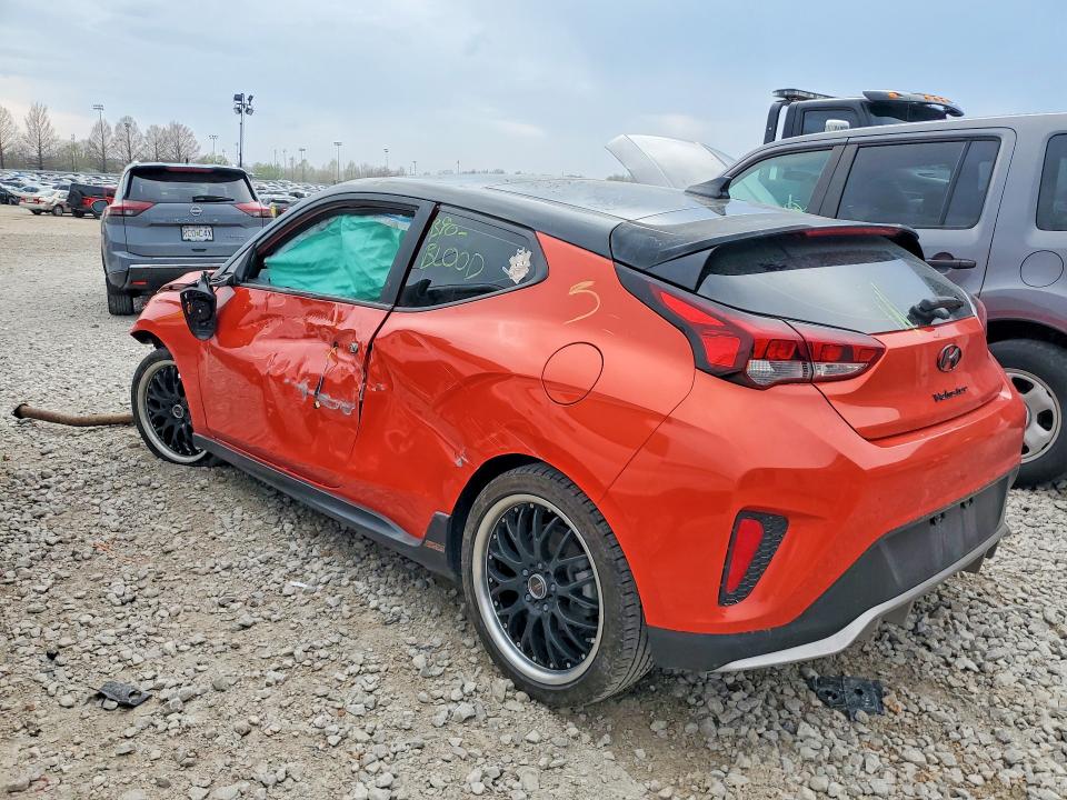 Продажа на аукционе авто 2019 Hyundai Veloster, vin: KMHTH6AB0KU015825, номер лота: 47240966