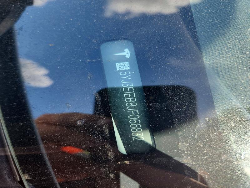 Продажа на аукционе авто 2018 Tesla Model 3, vin: 5YJ3E1EB8JF066832, номер лота: 47941866