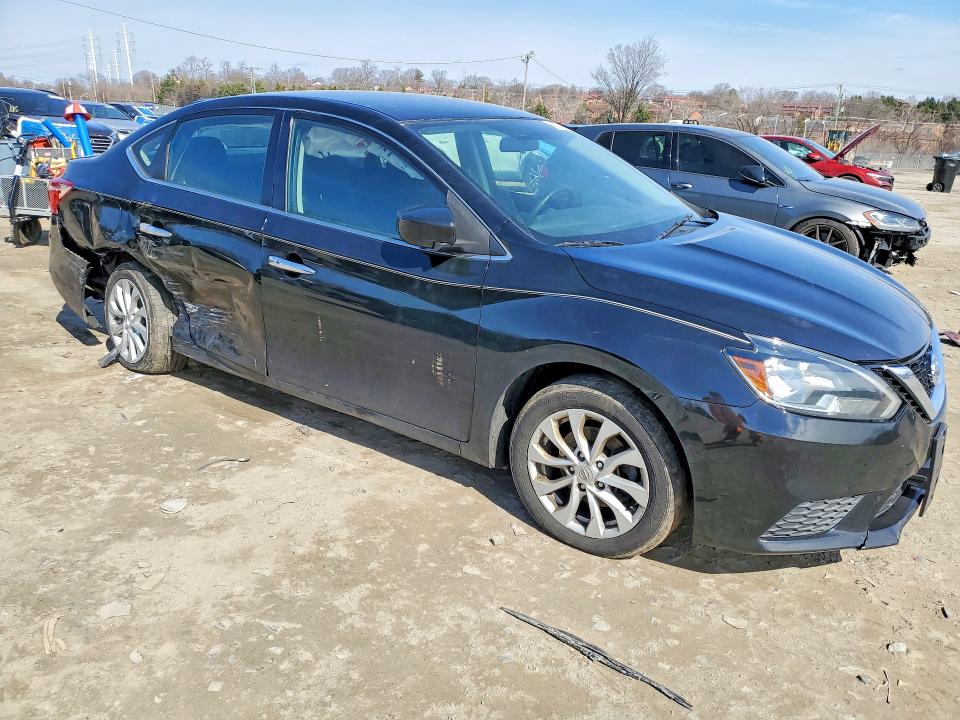 46333426 :رقم المزاد ، 3N1AB7AP9KY407569 vin ، 2019 Nissan Sentra مزاد بيع