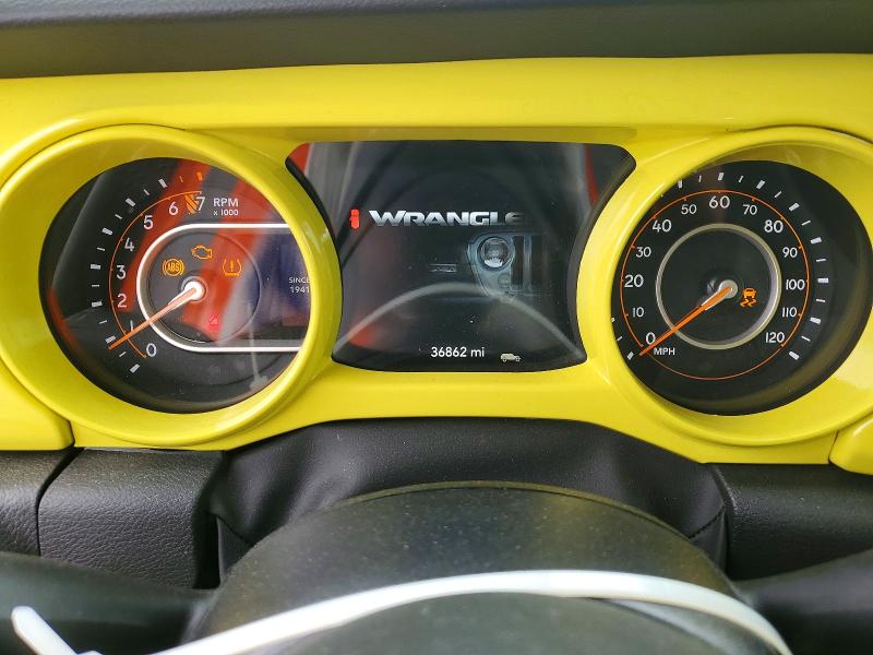 2022 Jeep Wrangler Unlimited მანქანა იყიდება აუქციონზე, vin: 1C4HJXDGXNW253394, აუქციონის ნომერი: 46636726