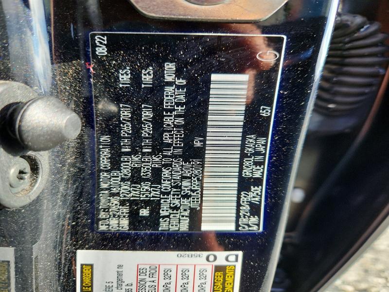 Продаж на аукціоні авто 2023 Toyota 4runner, vin: JTEEU5JR9P5280191, номер лоту: 41899656