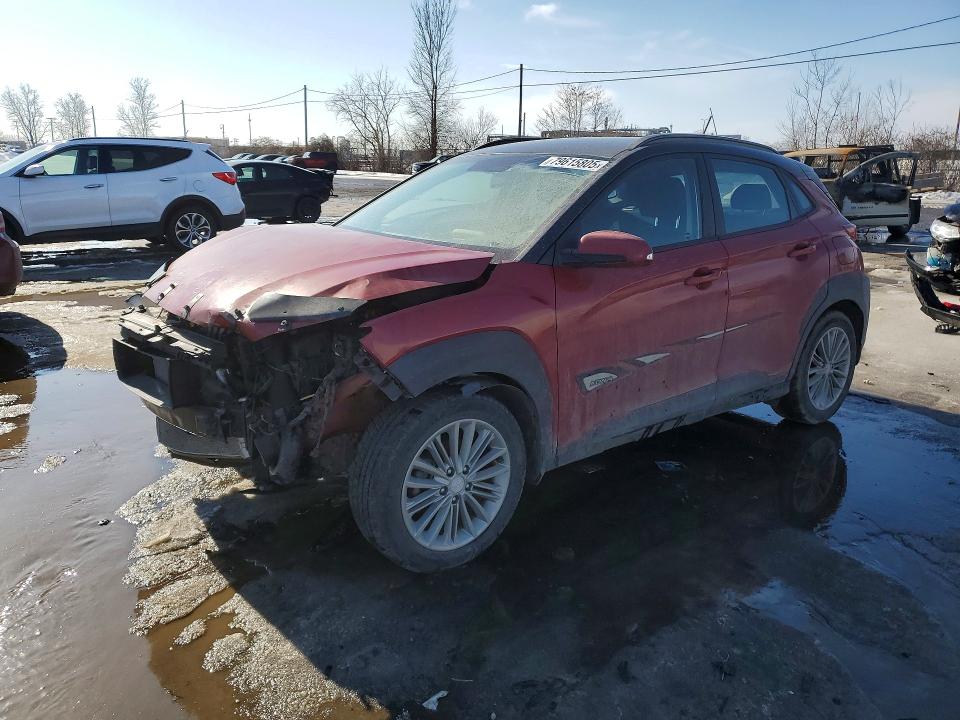 79615805 :رقم المزاد ، KM8K22AAXKU393521 vin ، 2019 Hyundai Kona مزاد بيع