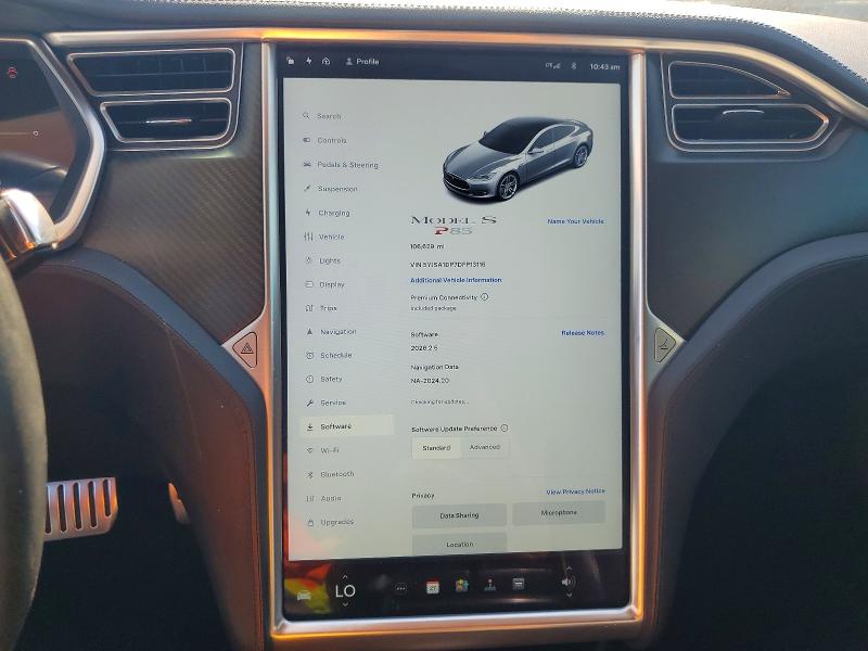 2013 Tesla Model S მანქანა იყიდება აუქციონზე, vin: 5YJSA1DP7DFP13116, აუქციონის ნომერი: 47506846