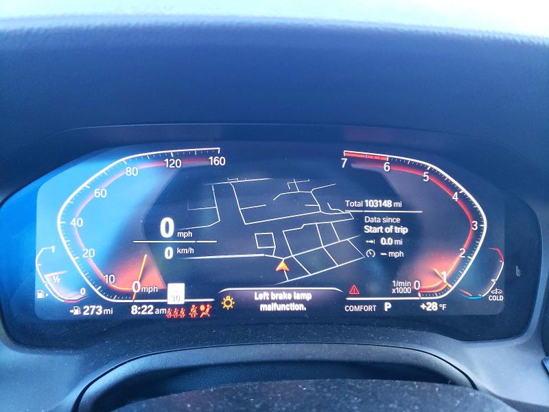 46002346 :رقم المزاد ، 3MW5R7J05L8B11699 vin ، 2020 Bmw 330xi مزاد بيع