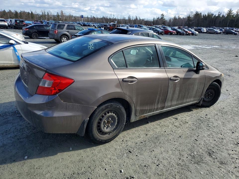 2012 Honda Civic Lx 4dr მანქანა იყიდება აუქციონზე, vin: 2HGFB2F45CH024001, აუქციონის ნომერი: 47168646