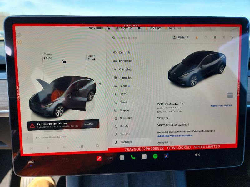 Aukcja sprzedaży 2023 Tesla Model Y, vin: 7SAYGDEE2PA209522, numer aukcji: 46240636