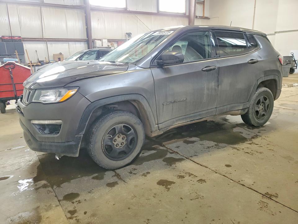 2018 Jeep Compass მანქანა იყიდება აუქციონზე, vin: 3C4NJDAB6JT111389, აუქციონის ნომერი: 79555725