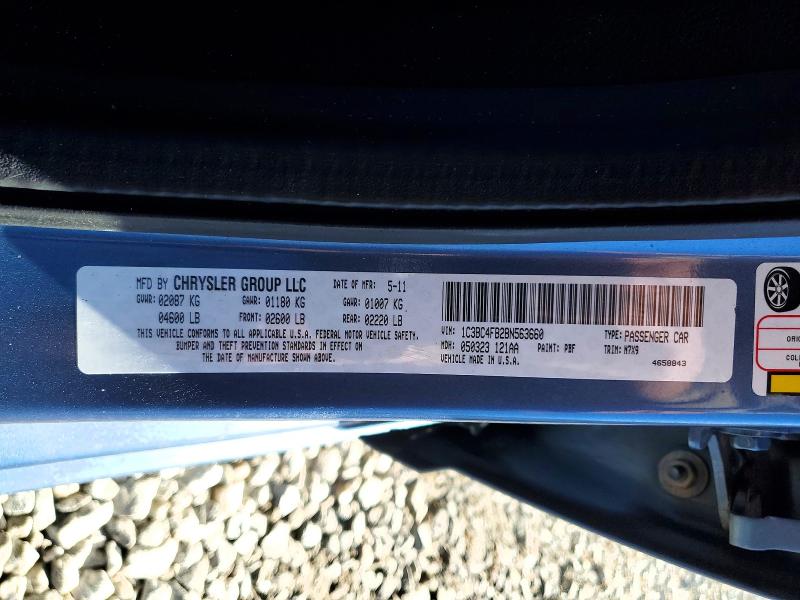 Продажа на аукционе авто 2011 Chrysler 200, vin: 1C3BC4FB2BN563660, номер лота: 79791045