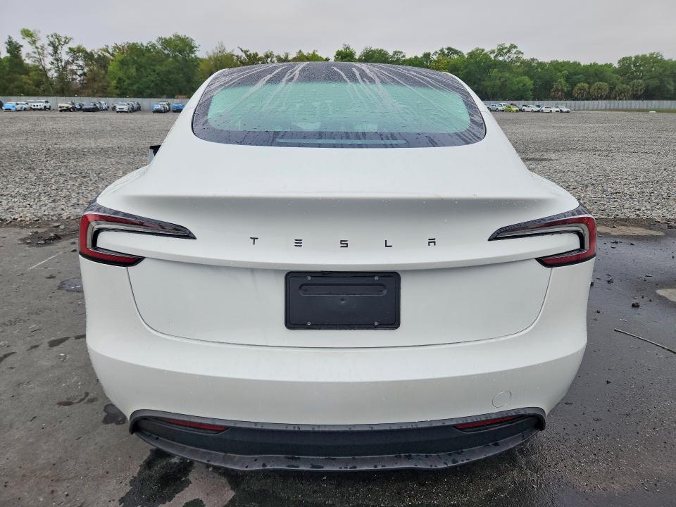 Продажа на аукционе авто 2025 Tesla Model 3, vin: 5YJ3E1EA4SF131586, номер лота: 46009196