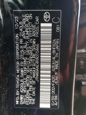 Продаж на аукціоні авто 2024 Toyota Gr Corolla, vin: JTNABAAE4RA010466, номер лоту: 46024436