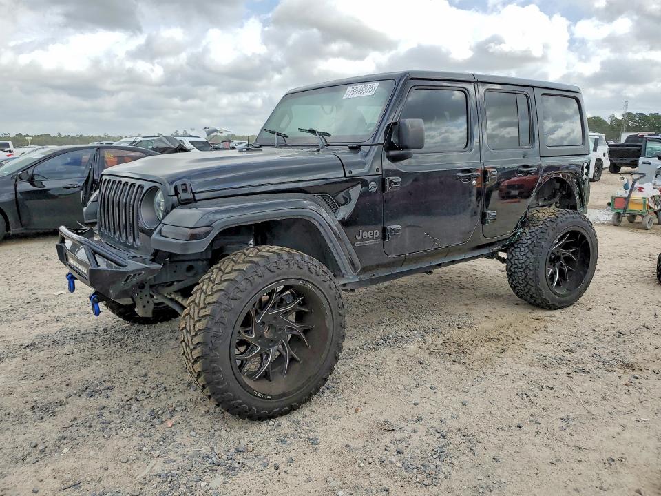79649875 :رقم المزاد ، 1C4HJXDG6MW607247 vin ، 2021 Jeep Wrangler Unlimited مزاد بيع