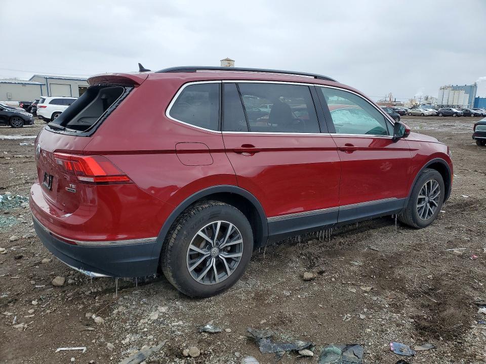 2018 Volkswagen Tiguan მანქანა იყიდება აუქციონზე, vin: 3VV2B7AX2JM219856, აუქციონის ნომერი: 46427446