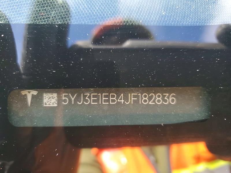 Продажа на аукционе авто 2018 Tesla Model 3, vin: 5YJ3E1EB4JF182836, номер лота: 45596986