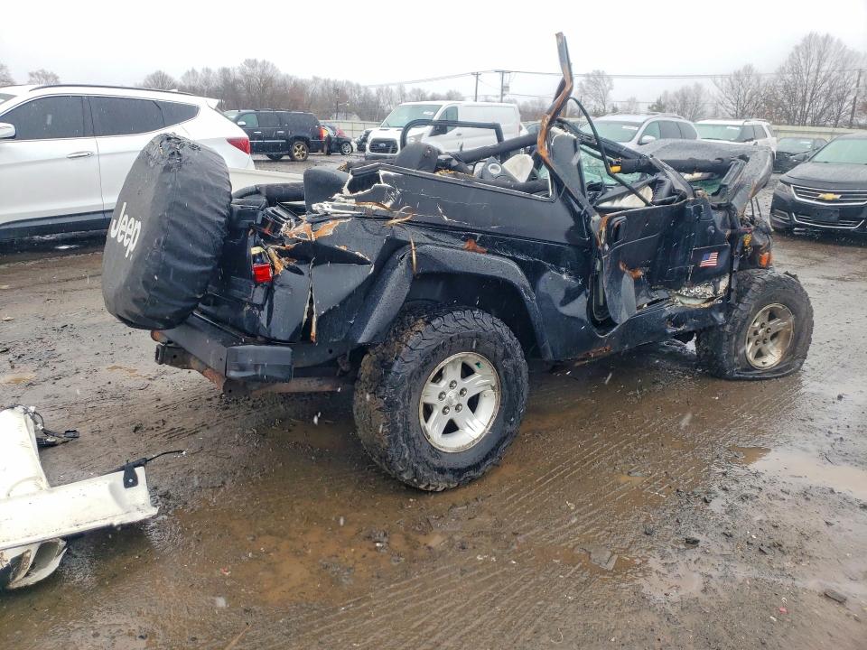 2006 Jeep Wrangler / Tj მანქანა იყიდება აუქციონზე, vin: 1J4FA44S16P715194, აუქციონის ნომერი: 45944616