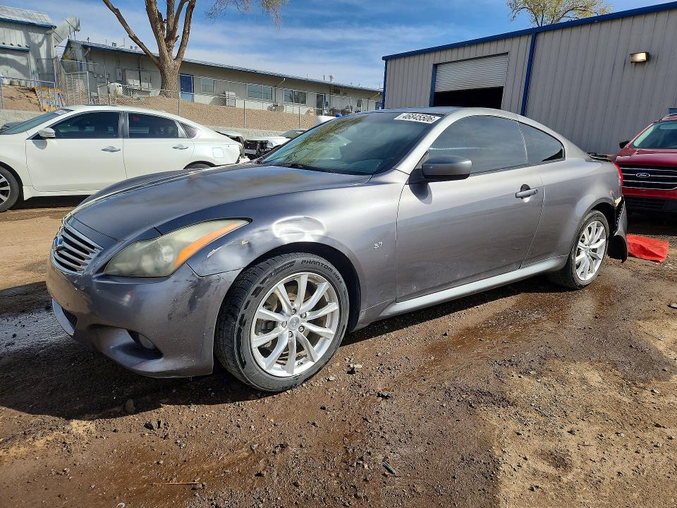 2014 Infiniti Q60 Coupe მანქანა იყიდება აუქციონზე, vin: JN1CV6EL3EM132404, აუქციონის ნომერი: 46845506