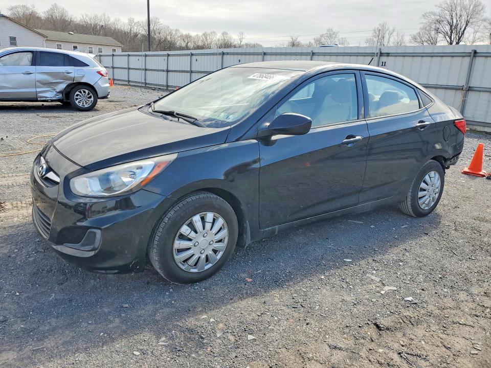 Auction sale of the 2013 Hyundai Accent, vin: KMHCT4AE6DU399349, lot number: 47868466