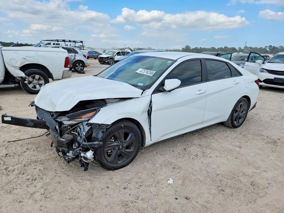 2021 Hyundai Elantra მანქანა იყიდება აუქციონზე, vin: 5NPLM4AGXMH036534, აუქციონის ნომერი: 47376266