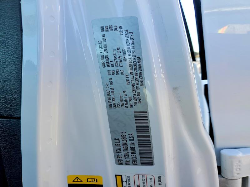 2021 Jeep Gladiator მანქანა იყიდება აუქციონზე, vin: 1C6HJTAG0ML564515, აუქციონის ნომერი: 47928336