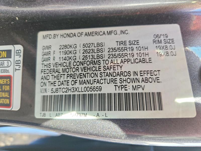 Продажа на аукционе авто 2020 Acura Rdx, vin: 5J8TC2H3XLL005659, номер лота: 77153785