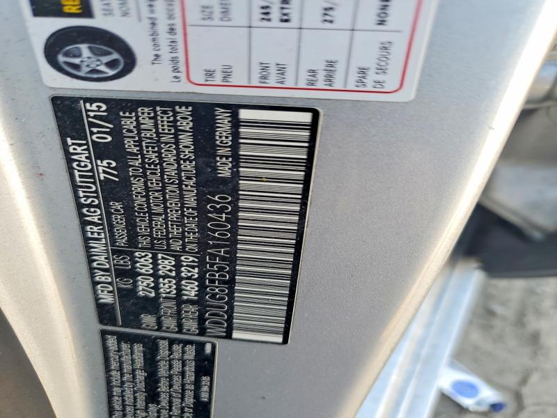 Продаж на аукціоні авто 2015 Mercedes-benz S, vin: WDDUG8FB5FA160436, номер лоту: 48961866