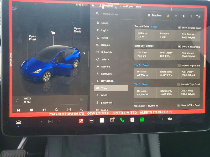 Продажа на аукционе авто 2023 Tesla Model Y, vin: 7SAYGDEE3PA116170, номер лота: 77315045