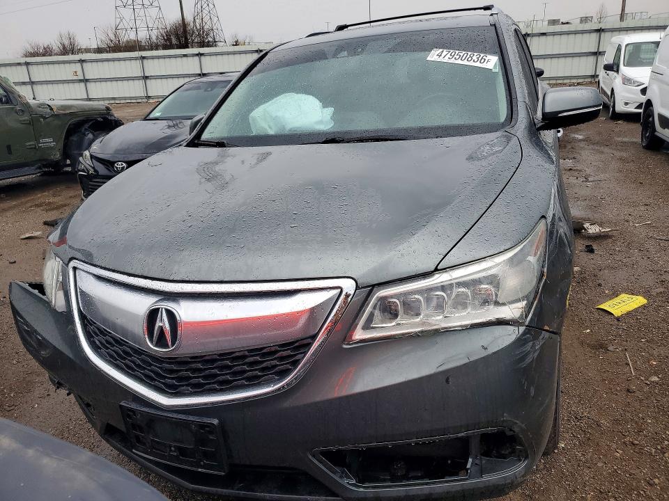 47950836 :رقم المزاد ، 5FRYD4H4XEB011455 vin ، 2014 Acura Mdx مزاد بيع