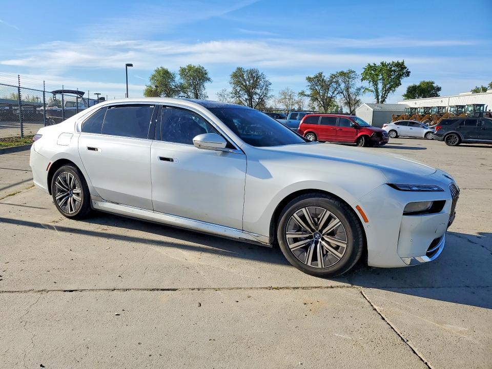 2024 Bmw I7 მანქანა იყიდება აუქციონზე, vin: WBY43EJ05RCR69212, აუქციონის ნომერი: 45788766