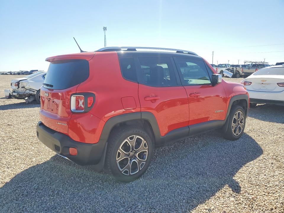 2016 Jeep Renegade მანქანა იყიდება აუქციონზე, vin: ZACCJBDT5GPC75586, აუქციონის ნომერი: 46099126