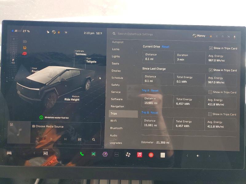 2024 Tesla Cybertruck მანქანა იყიდება აუქციონზე, vin: 7G2CEHED9RA025805, აუქციონის ნომერი: 47349056