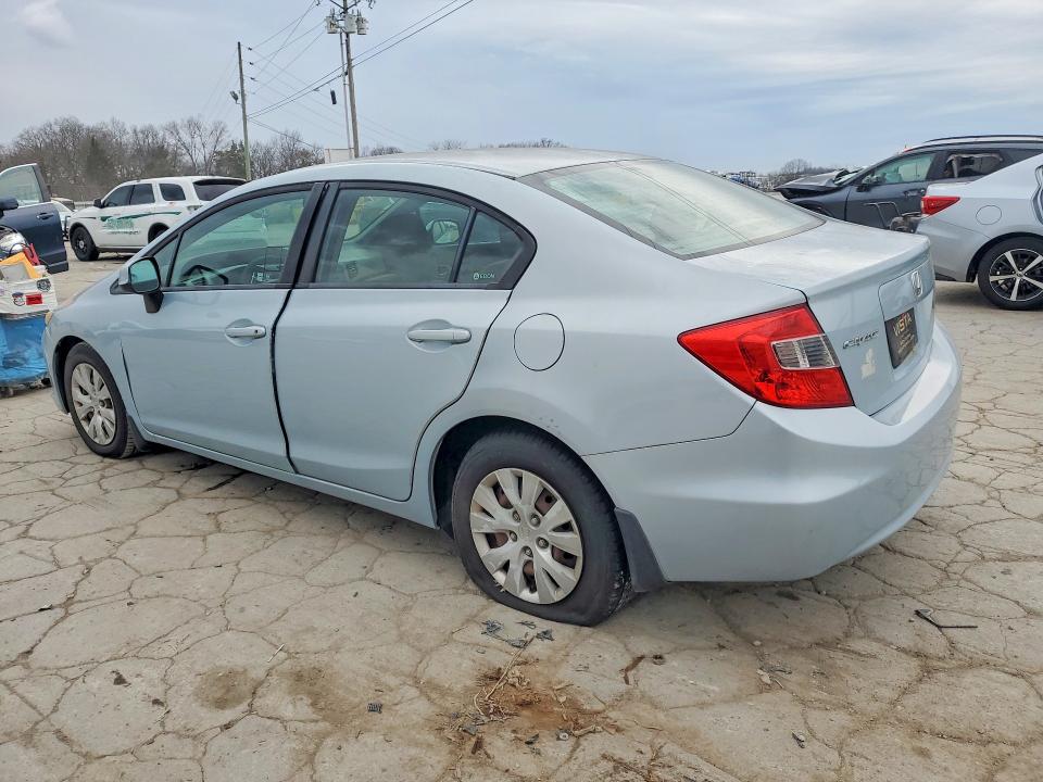 79273855 :رقم المزاد ، 19XFB2F55CE344387 vin ، 2012 Honda Civic مزاد بيع
