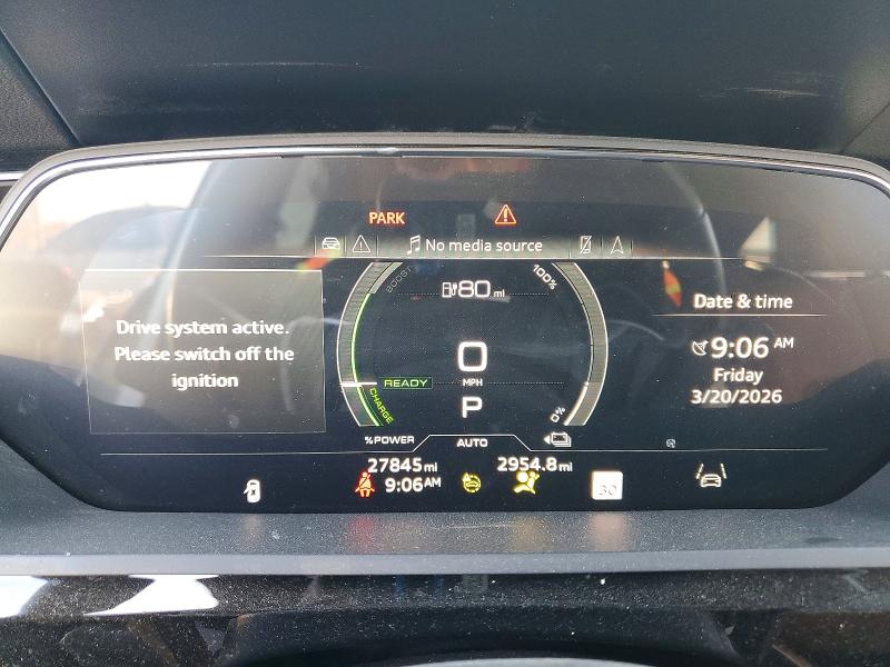 2024 Audi Q8 E-tron მანქანა იყიდება აუქციონზე, vin: WA1CAAGE9RB022074, აუქციონის ნომერი: 46932326