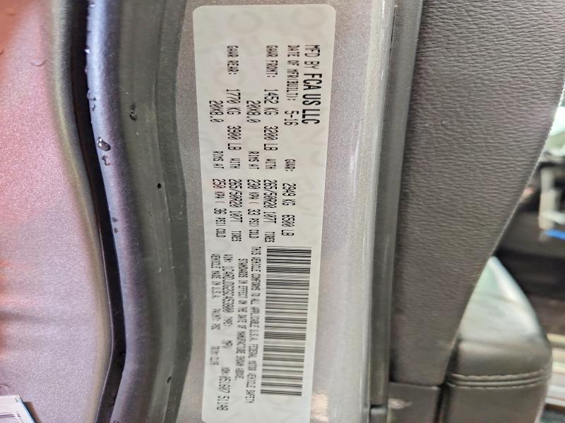 Продаж на аукціоні авто 2016 Dodge Durango, vin: 1C4RDJDG2GC453800, номер лоту: 47228936