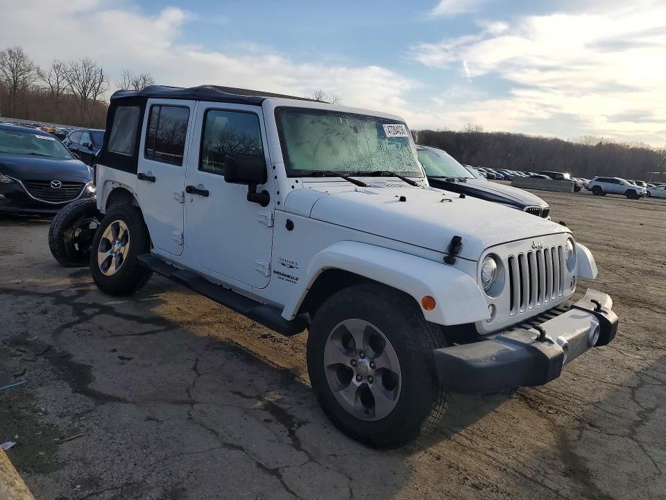 Продажа на аукционе авто 2017 Jeep Wrangler Unlimited, vin: 1C4BJWEG7HL518616, номер лота: 47284036