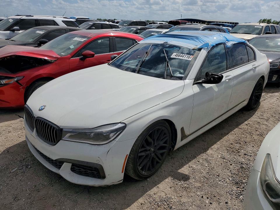 2019 Bmw 750 მანქანა იყიდება აუქციონზე, vin: WBA7F2C58KB239932, აუქციონის ნომერი: 46644116